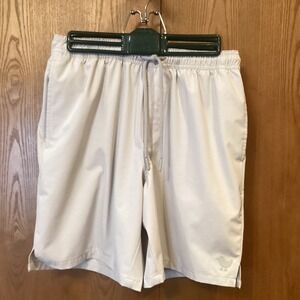 Bad Birdie Mens Golf Shorts Light Tan Performance‎ Stretch Small